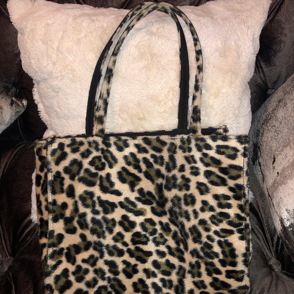 Leopard Print Tote